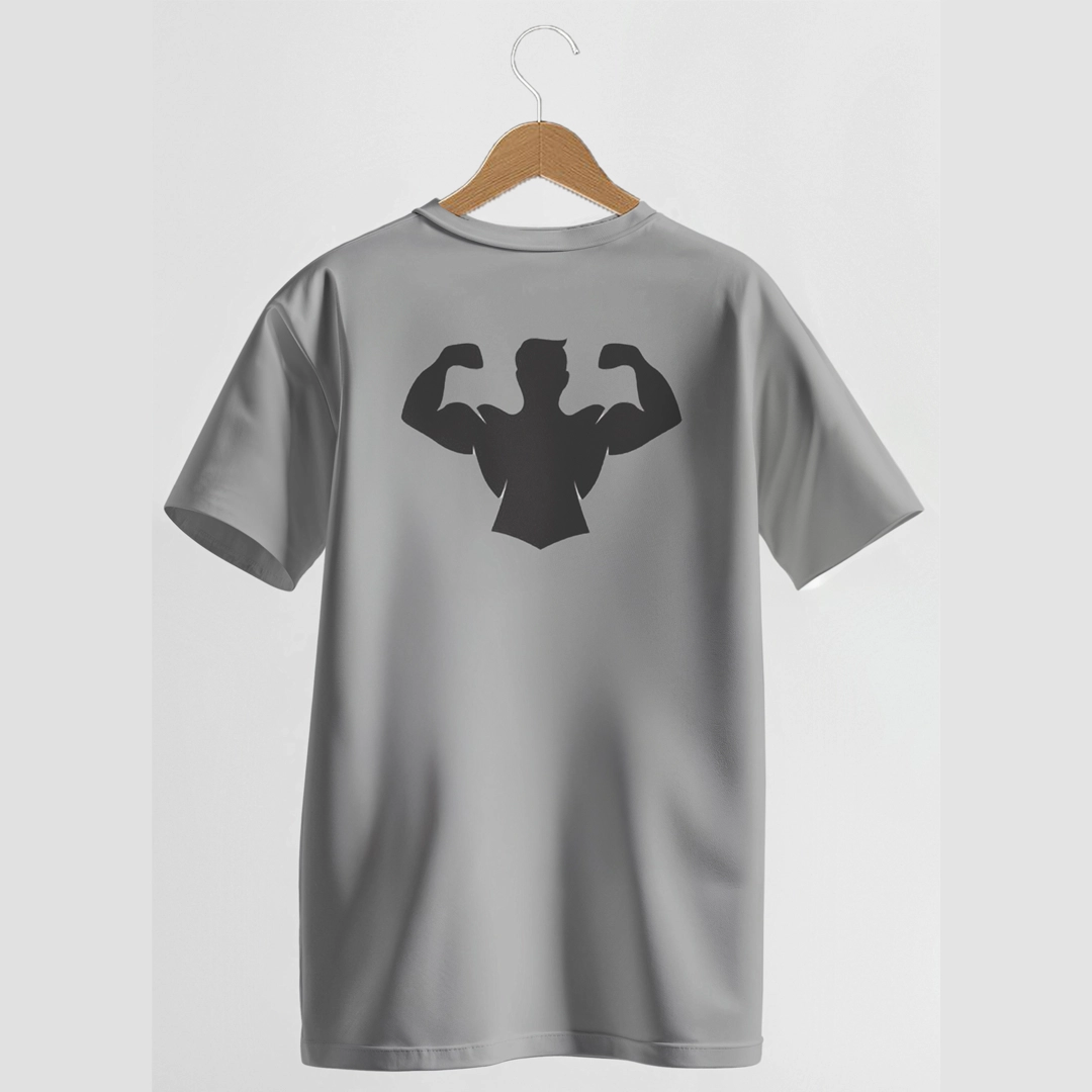 كنزة جيم خلفي رمادي