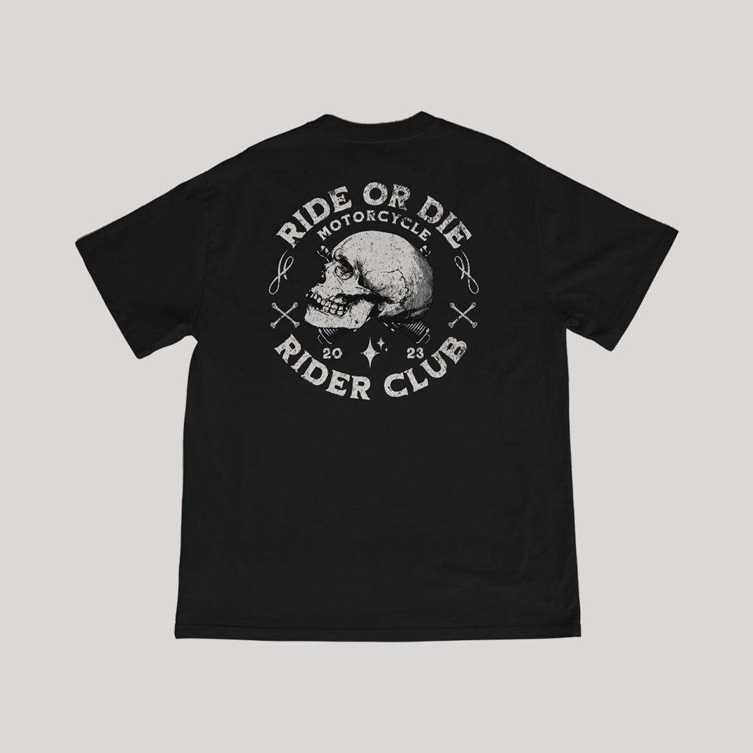 كنزة الجمجة راكب المتور خلفي