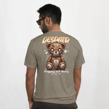 تيشيرت دب الألم والصبر